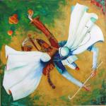 Palestinian artist ..Yasser Abu&nbsp;Sido